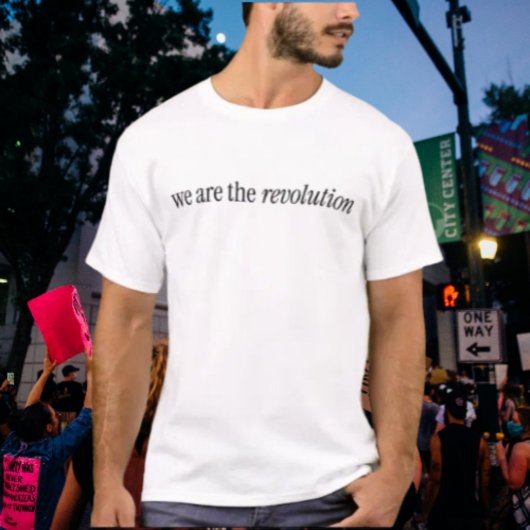 我々は革命 Tシャツ