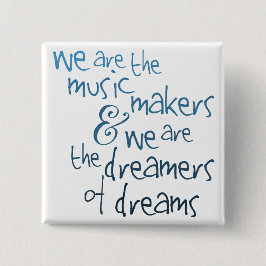 我々は音楽メーカーのボタン 缶バッジ