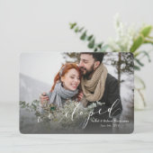 我々は駆け落ちした(ピンストライプのバックア) 案内状 (スタンド正面)