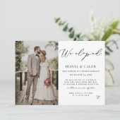 我々は駆け落ち結婚した発表 招待状 (スタンド正面)