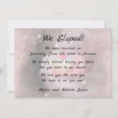 我々は駆け落ち3 案内状 (正面)