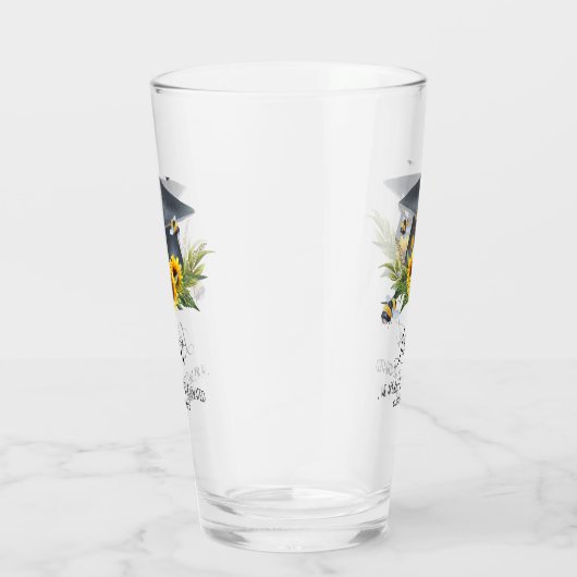 我々は騒いでいる!卒業式ギフトビーパーソナライズされたツ タンブラーグラス (右)