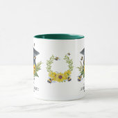 我々は騒いでいる！卒業式ギフトビーパーソナライズされたツ マグカップ (中央)