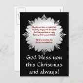 "我々は高い所で聞いた天使" シーズンポストカード (正面/裏面)