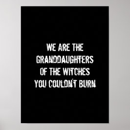 我々は魔女の孫娘 ポスター