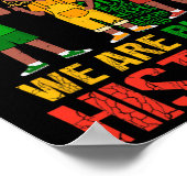 我々は黒い歴史の月アフリカ系アメリカ人の子供B ポスター (角)