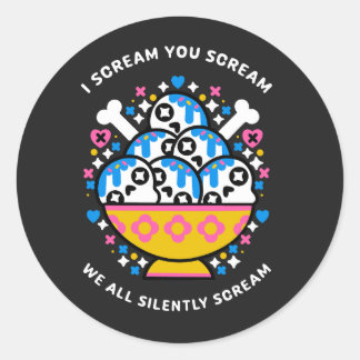 我々は黙って叫ぶ ラウンドシール