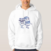 我々は1つのチームである パーカ (正面)