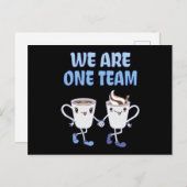 我々は1つのチームである ポストカード (正面/裏面)