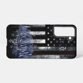 我々は13人の産業アメリカ国旗を星 SAMSUNG GALAXYケース (裏面横)