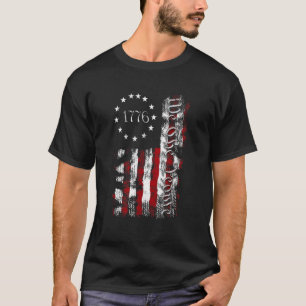我々は1776年の愛国的なアメリカの独立 Tシャツ