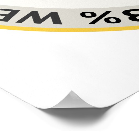 我々は53%の納税者である ポスター (角)