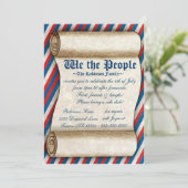 我々は7月4日のパーティの招待状 招待状 (スタンド正面)