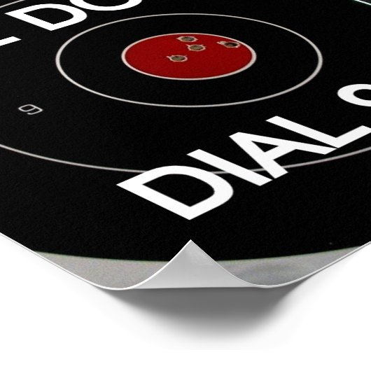 我々は911の目標を達成しない ポスター (角)