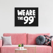 我々は99% キャンバスプリント (インサイチュ (リビング))