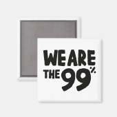 我々は99% マグネット (正面/裏面)