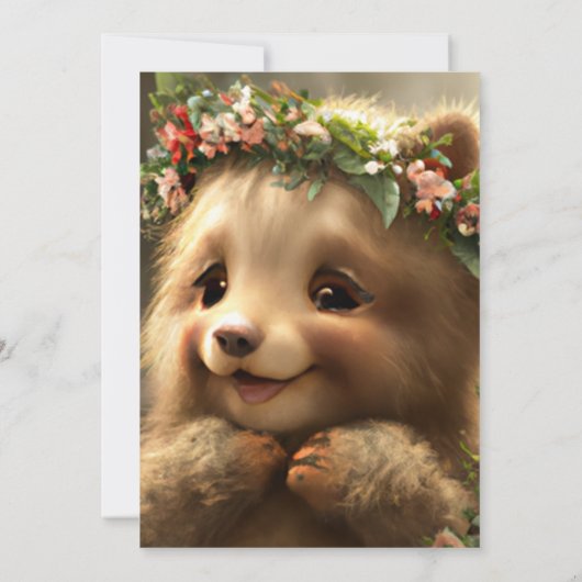 我々は（かろうじて）待つ男の赤ちゃんシャワー 招待状 (裏面)