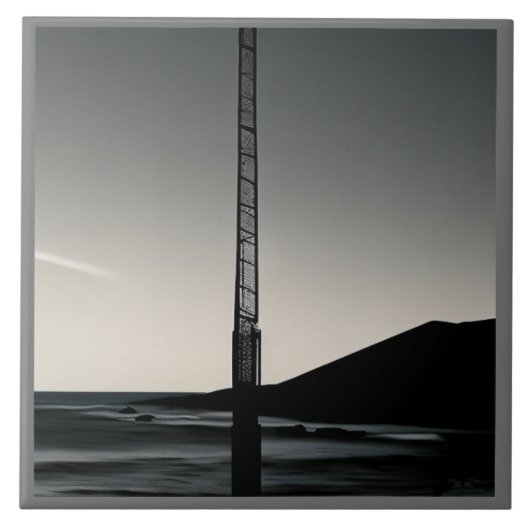 我々は、ここに大きなセラミックタイルだった タイル (正面)