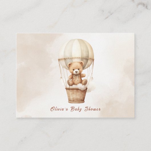 我々は、どのように多くの赤ちゃんシャワーのゲームを推測して待つことができる エンクロージャーカード (裏面)