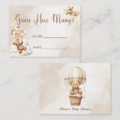 我々は、どのように多くの赤ちゃんシャワーのゲームを推測して待つことができる エンクロージャーカード (正面/裏面)