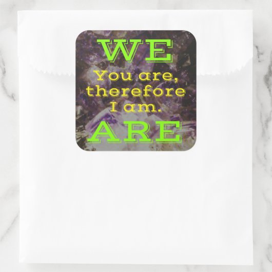 我々は スクエアシール (バッグ)