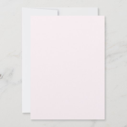 我々は、テディベアーピンクの赤ちゃんシャワーを待つことができる 招待状 (裏面)