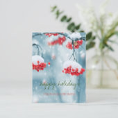 我々は、ホリーベリーススノーホリデー移動した 案内ポストカード (スタンド正面)