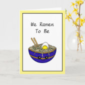 我々は |ラーメンパン カード (黄色い花)