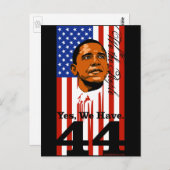 我々は、人々が持話つ。Yes、ある。 ポストカード (正面/裏面)