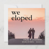 我々は、写真の取り消し発表を逃れた ノートカード (正面)