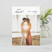 我々は、写真の取り消し発表を逃れた 招待状 (スタンド正面)