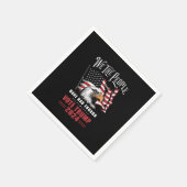 我々は、国民は十分な投票トランプ2024を持っていた スタンダードカクテルナプキン (角)