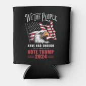 我々は、国民は十分な投票トランプ2024を持っていた 缶クーラー (正面)
