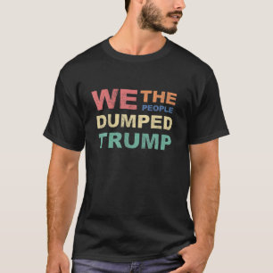 我々は、国民トランプ2020ヴィンテージレトロ投票をダンプ Tシャツ