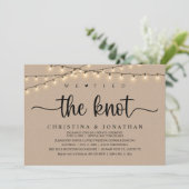 我々は、夕食の素朴駆け落ち結婚を結んだ 招待状 (スタンド正面)