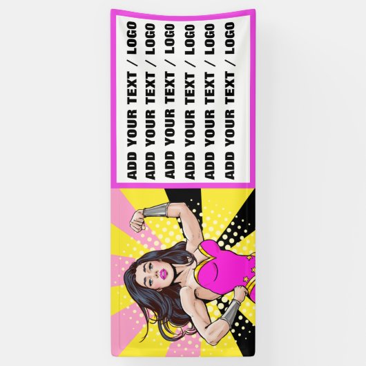 我々は 横断幕 (縦)