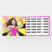 我々は 横断幕 (横)