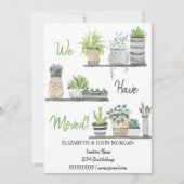 我々は、移動した、植物、棚 (正面)