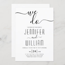 "我々は"筆記筆記書記結婚の 招待状