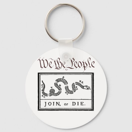 我々は…結合またはダイ キーホルダー (正面)