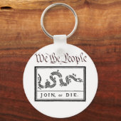 我々は…結合またはダイ キーホルダー (正面)