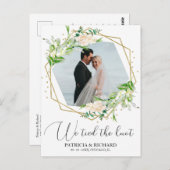 我々は、緑の茂みの発表を駆け落ちた ポストカード (正面/裏面)