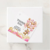 我々は、赤面ピンクと金ゴールド抽象芸術を待つことができる フェイバータグ (インサイチュ)