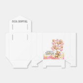 我々は、赤面ピンクと金ゴールド抽象芸術を待つことができる フェイバーボックス (折り畳みなし)