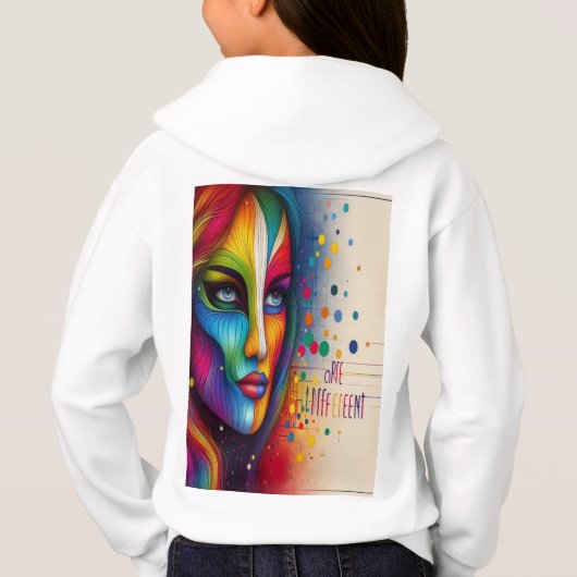 我々は – 違う抽象芸術デジタルアート (裏面)