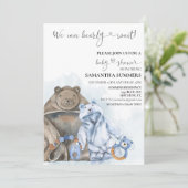 我々は、青い男の子の服の水色を待つことができる 招待状 (スタンド正面)