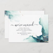 我々はAgateスクリプトを移動する発表 ノートカード (正面/裏面)