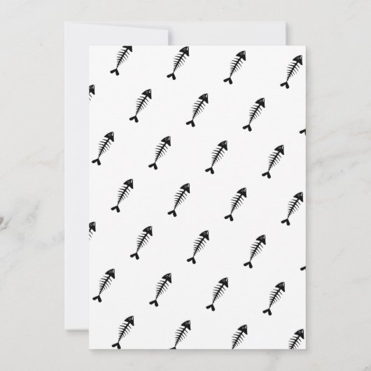 我々はbearly信じ it子供の誕生日 招待状 (裏面)