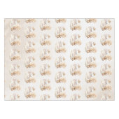 我々はbearly待つことができるBohoかわいいクマ赤ちゃんシャワー テーブルクロス (正面(横))