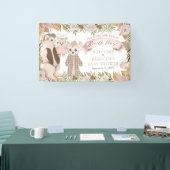 我々はbearly待つことができるBohoベアファミリー赤ちゃんシャワーBa 横断幕 (トレードショー)